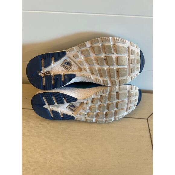 Nike Mens Air Hurarache Run Ultra Sneakers Size 8 Blue Athletic Running Shoes - Picture 6 of 8